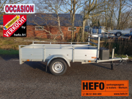 nog jonge Anssems BSX  750 kg ongeremde enkelasser 251 x 130