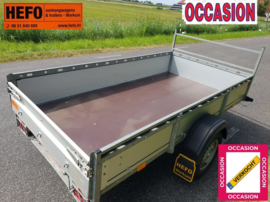 Helemaal als NIEUW !! Hapert R 750 kg. Aluminium enkelasser 2.62 ! x 1.32 mtr.