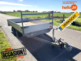 Eduard - 2000 kg. geremde PLATEAUWAGEN 3.10 x 1.60 mtr.