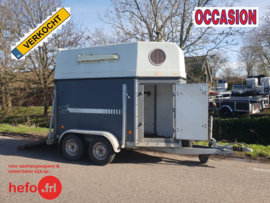 1,5 PAARDS TRAILER met ALUMINIUM bodem !