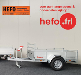 Anssems BSX 1350 kg. geremd - 2.05 x 1.20 mtr.
