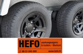 ASX - 3000 kg. *GO-GETTER* tandemas 4.05x 2.03 mtr.