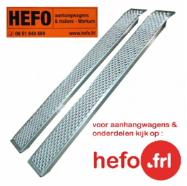 Oprijplaten, aluminium