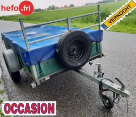 Hapert R - 750 kg ongeremde enkelasser 250 x 130