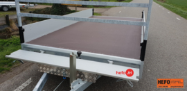 Aluminium dissel opbergkist -  90x32x15 cm. voor Hulco Medax