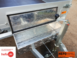 Aluminium dissel opbergbox voor Anssems PSX/ASX -  95x32x15 cm.