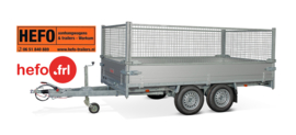 ASX - 2500 kg. tandemas 3.25x 1.78 mtr.