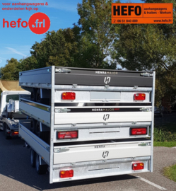 PLATEAUWAGENS   Henra Major PL  serie: t/m 4.01x2.48 mtr.