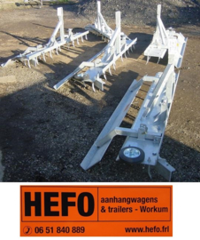 Manegebak vlakker - extra robuust ! 1.50 mtr. DEMO MODEL