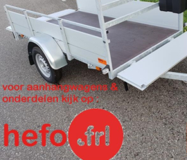 GVZ spatbord 13" voor de Anssems BSX 750 ongeremde enkelassers