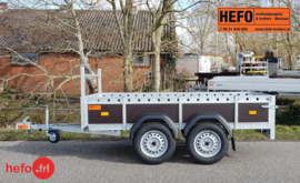 HEFO Amigo - 750 kg. ongeremde dubbelasser 2.55 x 1.45 mtr.