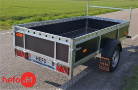 HEFO Amigo - 750 kg. ongeremd 2.00 x 1.30 mtr.