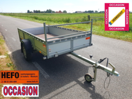 Helemaal als NIEUW !! Hapert R 750 kg. Aluminium enkelasser 2.62 ! x 1.32 mtr.
