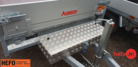 Aluminium dissel opbergkist -  90x32x15 cm. voor Anssems PSX/ ASX