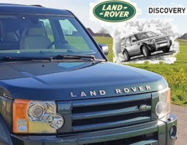 Grill met Land Rover logo - Galway Green - Discovery 3