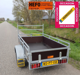 Zeer nette, VERDONK 1300 kg geremde enkelasser