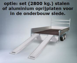 PL  3500 kg. - trippel (3)asser - *PARABOOL vering* - 4.53 x 1.85 mtr.