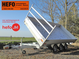 Henra KP3Z Major; 3500 kg. trippel (3)asser  4.01 x 2.02 mtr.