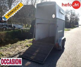 1,5 PAARDS TRAILER met ALUMINIUM bodem !