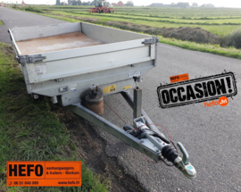 Saris - 2700 kg. geremde 3 zijdig, electrische, KIPPER 3.05 x 1.70