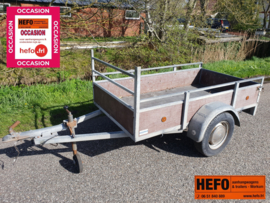 degelijke, Anssems 750 kg. ongeremde enkelasser ca. 205 x 110