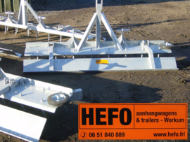 Manegebak vlakker - extra robuust ! 1.50 mtr. DEMO MODEL