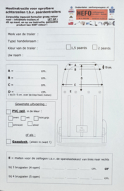 automatisch oprolbaar achtergordijn / rolzeil
