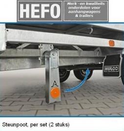 HULCO - set uitzetsteunpoten