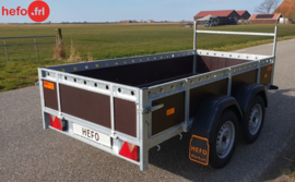 HEFO Amigo - 750 kg. ongeremde dubbelasser 2.55 x 1.45 mtr.