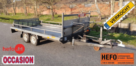 Hapert H Multi - hydraulisch kantelbare machine-transporter 2700 kg.