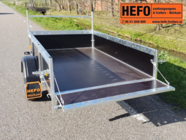 HEFO Amigo  - 750 kg. ongeremd 2.55 x 1.30 mtr.