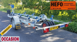 Vlemmix - 1350 kg. geremde ENKELAS BOOTTRAILER