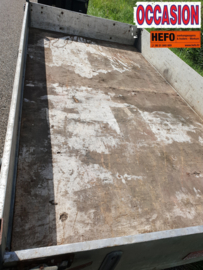 Henra 2000 kg  tandemas plateauwagen 3.05 x 1.63 mtr.
