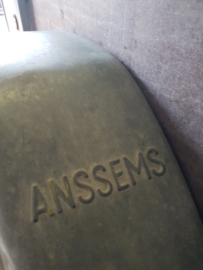 degelijke, Anssems 750 kg. ongeremde enkelasser ca. 205 x 110