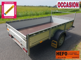 Helemaal als NIEUW !! Hapert R 750 kg. Aluminium enkelasser 2.62 ! x 1.32 mtr.