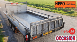Hapert H Multi - hydraulisch kantelbare machinetransporter 2700 kg.