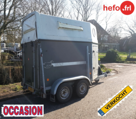 1,5 PAARDS TRAILER met ALUMINIUM bodem !