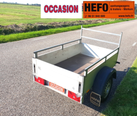 Anssems GT-R  500 kg ongeremde enkelasser met vlakzeil