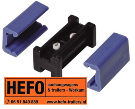 Aspöck DC connector voor plat 2 polig verlichtingssnoer