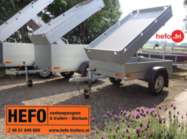 Anssems GTB- HT - 750 kg. geremd 2.11 x 1.26 x 0.48 mtr.