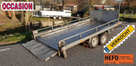 Hapert H Multi - hydraulisch kantelbare machine-transporter 2700 kg.