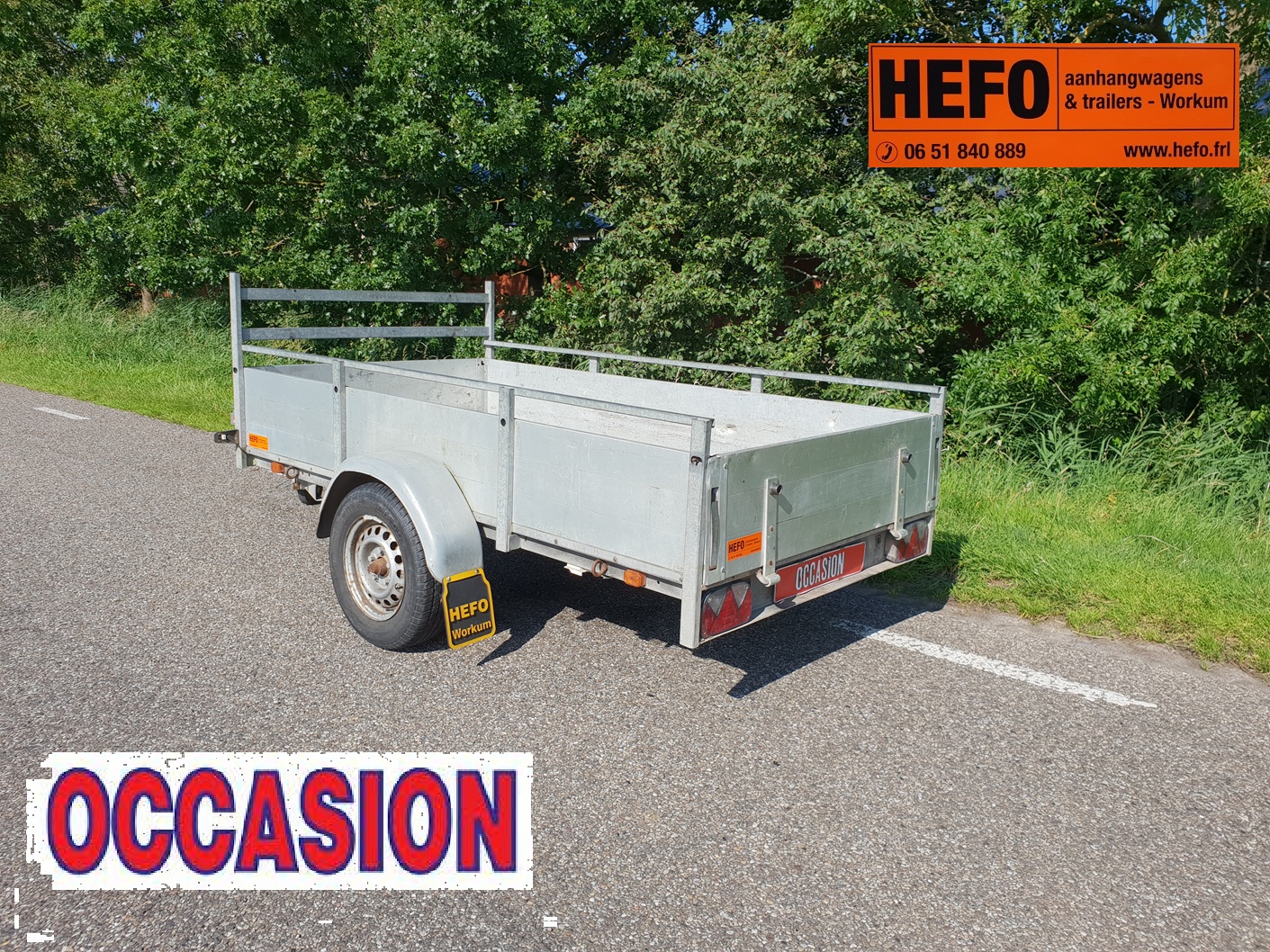 Anssems BSX  750 kg ongeremde enkelasser 251 x 130
