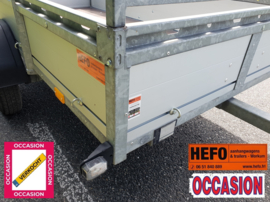 Helemaal als NIEUW !! Hapert R 750 kg. Aluminium enkelasser 2.62 ! x 1.32 mtr.