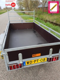 Zeer nette, VERDONK 1300 kg geremde enkelasser