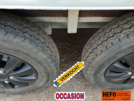 Z.G.A.N. ! Hapert 2000 kg tandemas bakwagen 300 x 130