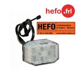 LED breedte lamp Aspöck - met 500 mm snoer