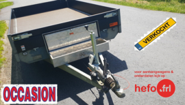 Henra - 2700 kg. geremde PLATEAUWAGEN 3.51 x 1.85 mtr. DIRECT INZETBAAR