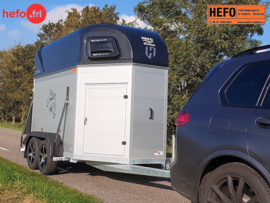 Henra PTNXL20.17 - 2 paards XL aluminium trailer Black Edition