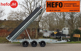 Henra KP3Z Major; 3500 kg. 3-asser *PARABOOL vering* 4.01 x 2.02 mtr.