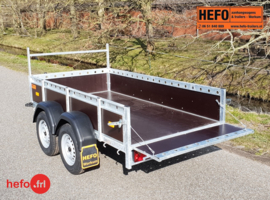 HEFO Amigo - 750 kg. ongeremde dubbelasser 2.55 x 1.45 mtr.